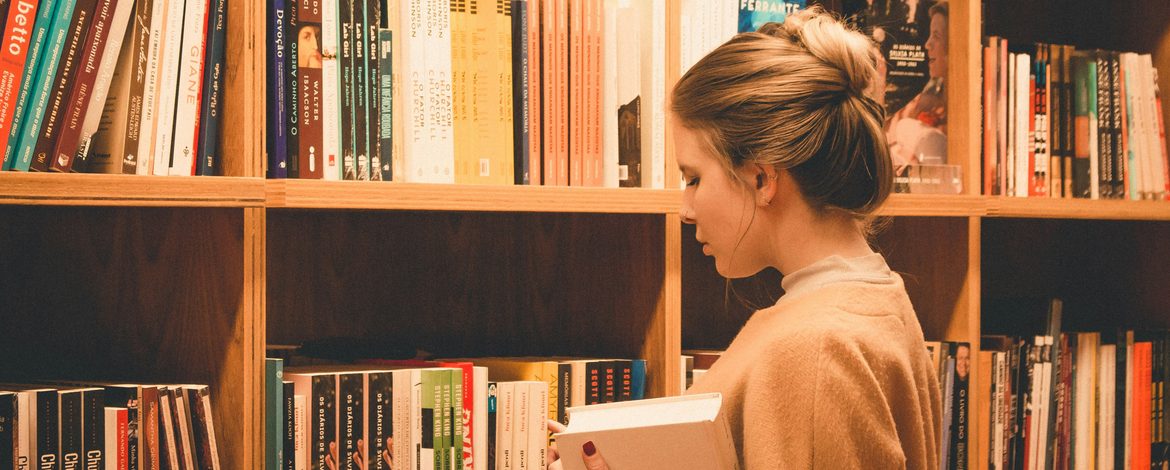 books with woman