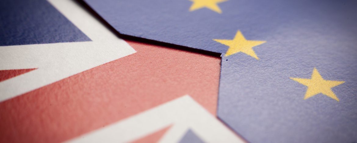 UK and EU flags