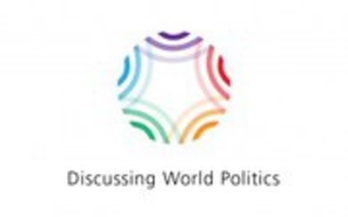 Logo Discussing World Politics