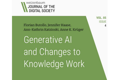 Screenshot der neuenPublikation im GENKIA-Projekt (Weizenbaum-Journal)