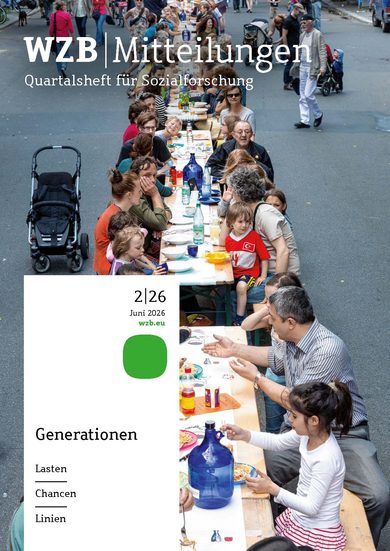 Cover WZB-Mitteilungen 192