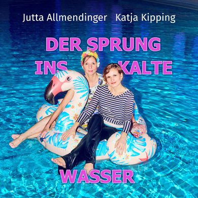 Cover Podcast - Jutta Allmendinger und Katja Kipping im Pool